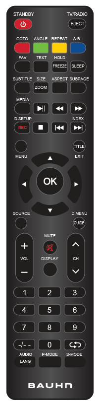 Bauhn TV Remote for LED LCD TV - BAUHN01-REM